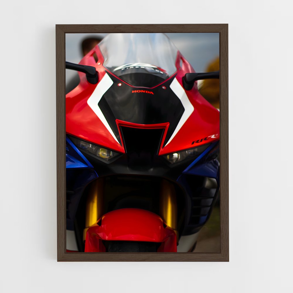 Poster Fireblade Fury – affiche Honda Moto (vue 5)